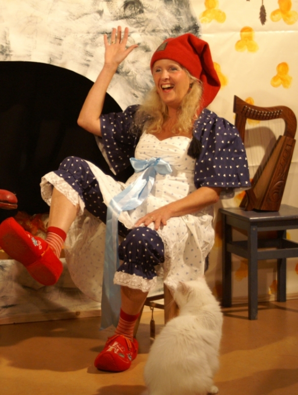 voorstelling voor kinderen Sinterklaasfoto Madeleine Aangepast